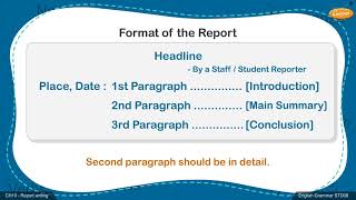 Grade 8 English  Report Writing [upl. by Asilrak70]