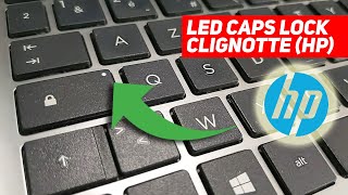 Laptop HP touche caps lock clignote 2 courts 3 longs PROBLÈME ET SOLUTION [upl. by Lessirg]