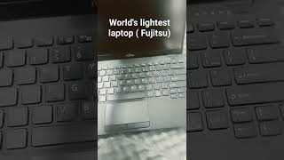 worlds lightest laptop  Fujitsu UH X [upl. by Einnoj492]