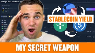 Best Stablecoin Yield Farming Strategy Earn 65 APY w this SECRET website [upl. by Elsy]