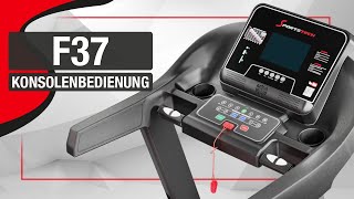 Sportstech F37  Konsolen Bedienung [upl. by Cheyney]