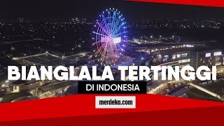 Sensasi naik bianglala tertinggi di Indonesia  VLOG14 [upl. by Herriott443]