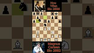 Magnus Carlsen vs Hou Yifan chess 1128 [upl. by Lisetta470]