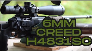 6MM Creedmoor H4831SC [upl. by Onitsirc690]