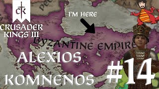 Byzantium Restored in CK3  Alexios Komnenos Is The TRUE Emperor 14 [upl. by Llerryt]