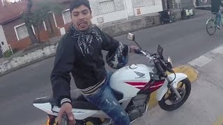 Attempted robbery at gunpoint caught on GoPro [upl. by Mason]