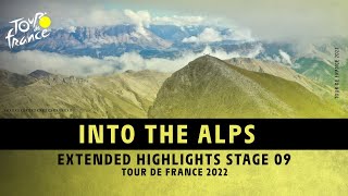 Highlights  Stage 9  TDF2022 [upl. by Keldah]