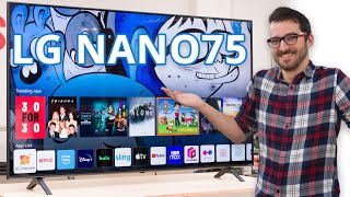 LG NANO75 2021 TV Review  Disappointing NanoCell TV [upl. by Allbee]