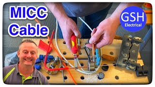 How to Strip the Ends of MICC Cable Using a Joy Stripper Rotary Stripper Key Pyro or MI Cable [upl. by Merilee]