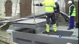 Ormazabal pfs48 underground transformer substation installation in Switzerland [upl. by Averi]