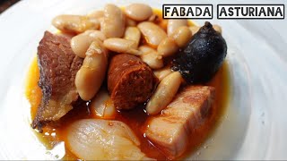 como hacer FABADA ASTURIANA facil En 1 minuto fabada [upl. by Airamat94]