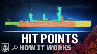 How it works Hitpoints in World of Warships [upl. by Odella]