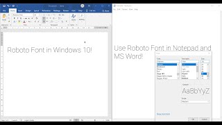 How to download and use the Roboto font family [upl. by Allesiram]