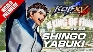 KOF XV DLCï½œSHINGO YABUKIï½œTrailer [upl. by Salohci]