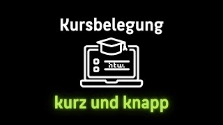 Kursbelegung kurz und knapp  HTW Berlin [upl. by Henke613]