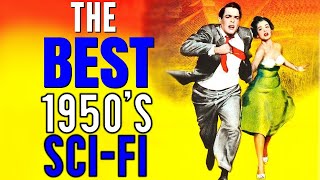 Top 10 BEST 1950s SciFi Movies [upl. by Ecirtnahs413]