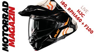 HJC i80 RPHA60 und F100 – Drei neue Helme auf der EICMA 2024 [upl. by Adnaral740]