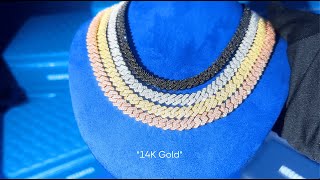 8MM Moissanite Miami Cuban Link Chains  ICECARTEL [upl. by Enyamart55]