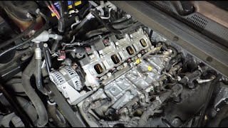 Replace Diesel Fuel Injector  Ford TDCI  How to change a faulty diesel fuel injector in your car [upl. by Acsisnarf]