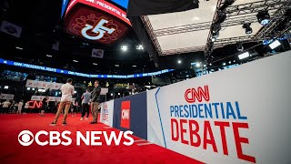 Inside the 2024 presidential debate spin room  America Decides [upl. by Manard467]