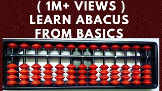 Abacus from basics  Abacus Lesson 1  Introduction [upl. by Lahtnero]