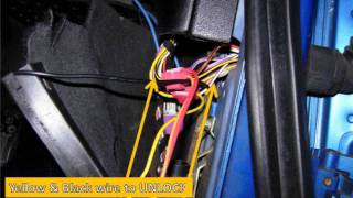 Ford KA Remote Central Locking Tutorial  How to fit yourself [upl. by Pontus45]