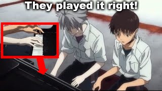 They Animated the Piano Correctly Evangelion 333 [upl. by Fari]