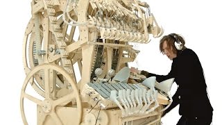 Wintergatan  Marble Machine music instrument using 2000 marbles [upl. by Nelloc67]