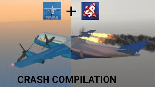 Turboprop FS crashes in SimplePlanes 🤯  Crash compilation [upl. by Madonia173]