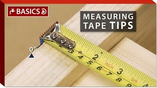 Tape Measure Tips  AMRE Basics [upl. by Herson433]