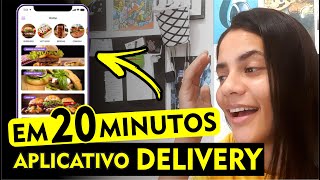 Como fazer um APLICATIVO DELIVERY com pagamentos ONLINE GLIDE [upl. by Sidney]