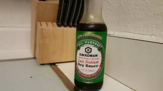 Kikkoman Low Sodium Soy Sauce [upl. by Reizarf]