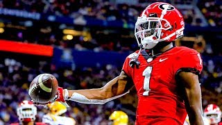 Next GREAT Receiver in the SEC  Georgia WR George Pickens Highlights ᴴᴰ [upl. by Latsyek]