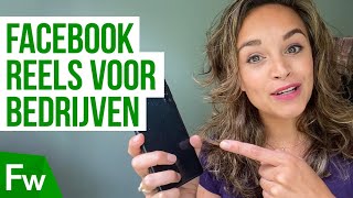 Facebook Reels voor bedrijven  how to  Frankwatching [upl. by Hafital]