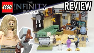 LEGO Marvel Bro Thors New Asgard 76200  2021 Set Review [upl. by Godliman]