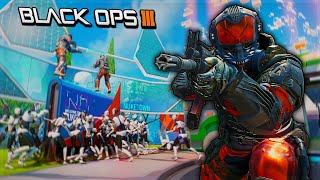 Black Ops 3 Funny Moments  Prestige Robot Fight amp Nuketown Easter Egg [upl. by Fredel]