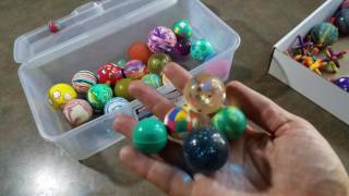 Testing a Box of Old Rubber Bouncy Super Balls🙃 [upl. by Yeca]