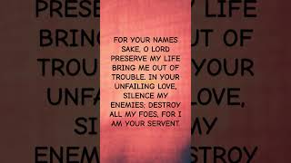 Jesus preserve My Life christianshorts christianmotivation christianbelief bibleverseoftheday [upl. by Narik]