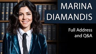 Marina Diamandis  Full Address and QampA  Oxford Union [upl. by Ikilisav]