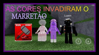 AS CORES INVADIRAM O MARRETÃO💜🩷🖤RobloxFlee the facility  iiJúliaGamerYT [upl. by Meela830]