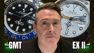 ROLEX GMT BLNR Vs ROLEX EX ll POLAR  Which One Is The BEST OWNERS REVIEW [upl. by Yelsiap]