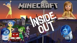 Minecraft INSIDE OUT MAP Rileys Mind DownloadShowcase HD Adventure Map [upl. by Garibull755]