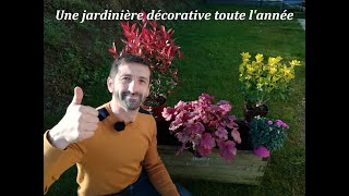 Une jardinière décorative toute lannée [upl. by Antonius196]