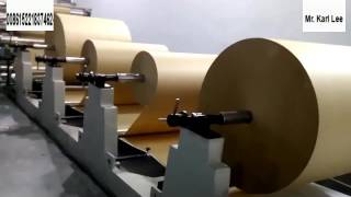 Kraft Cement Paper Bag Making Machine [upl. by Odrarebe38]