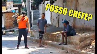 PEGADINHA ENCONTREI O ALV0 QUE SAIU COM A MULHER DO CHEFE [upl. by Ecinom]