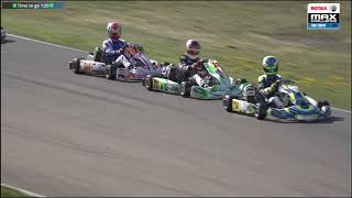 Rotax Euro Trophy 2019 Genk Juniors Second Chance Heat [upl. by Krueger]