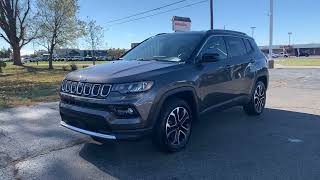 Used 2023 Jeep Compass Limited Walk Around P567516 [upl. by Cuttie]