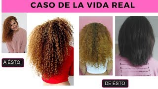 Perdí Mis RIZOS por el Planchado😱 ¿Cómo Recupero Mi Cabello Rizado 🌀😍 [upl. by Kjersti]