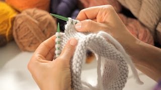 Circular Needle Using Traditional Method  Circular Knitting [upl. by Emlyn]