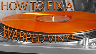 How to fix a warped vinyl record [upl. by Lombardo]